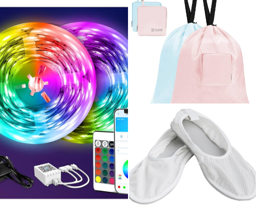 Dorm essentials cover photo collage