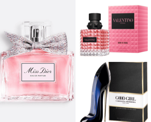 perfumes cover photo collage