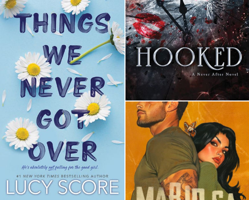 My favorite book recs cover photo collage