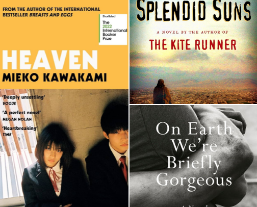 Books that will leave you shattered. cover photo collage