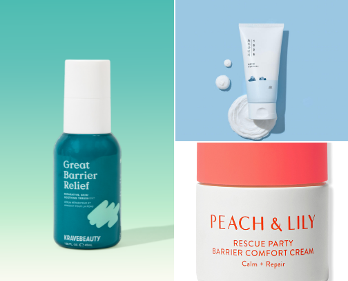 What you find in my skincare routine that heals the soul 🫧🤍🪽 cover photo collage