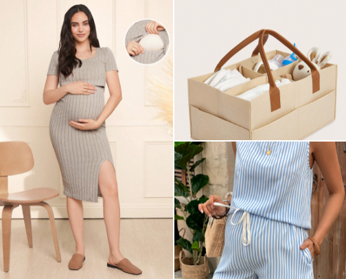 Mom & Baby Essentials – Comfort, Style, and Quality cover photo collage