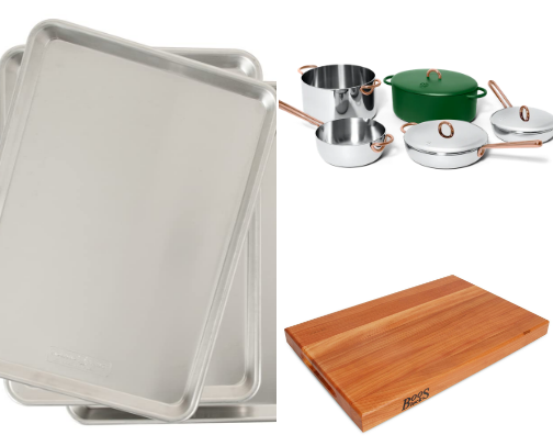A Pastry Chef's Essential Kitchen Tools cover photo collage