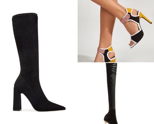 Shoes cover photo collage