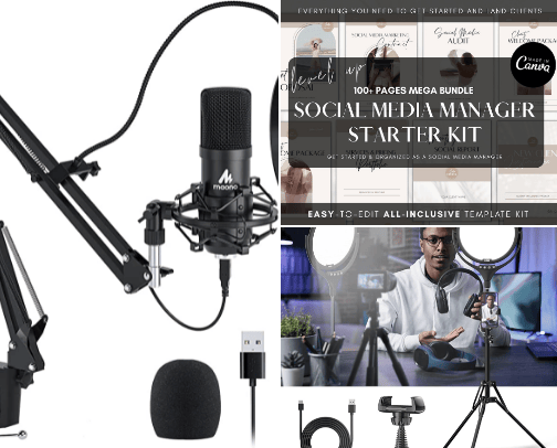 Social Media Tools cover photo collage