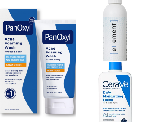 Skincare cover photo collage