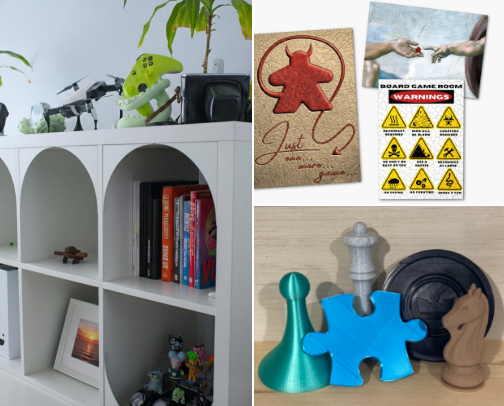 Decorations For Your Board Game Room cover photo collage