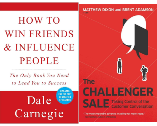 My Top Sales and Business Books cover photo collage