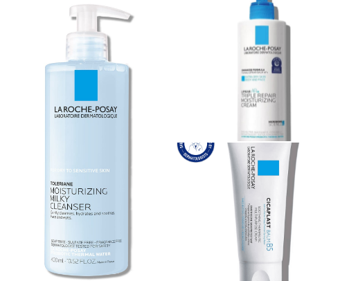 Clean skin care cover photo collage