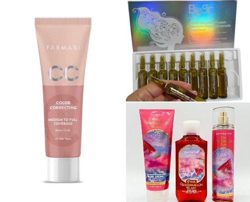 My favorite beauty recs cover photo collage