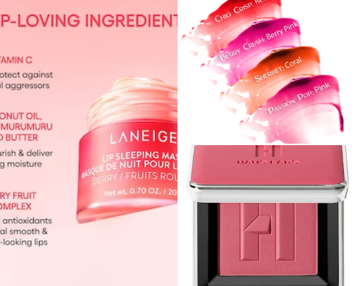 BEAUTY PRODUCTS HEAVEN cover photo collage
