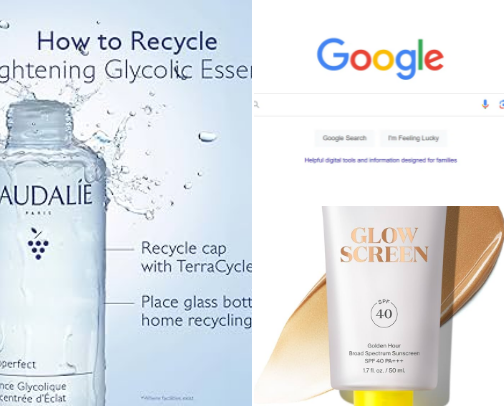 Trending Skincare cover photo collage