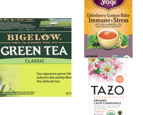 My favorite teas! cover photo collage