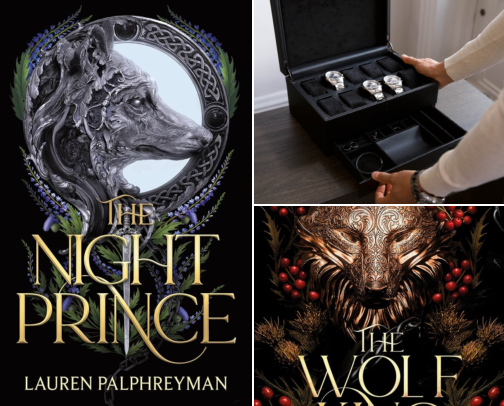 PDF Free - The Night Prince: The Wolf King, Book 2 dark romantasy picks cover photo collage