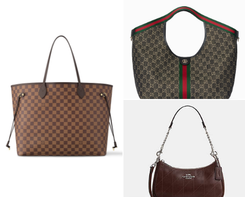 Branded bags cover photo collage