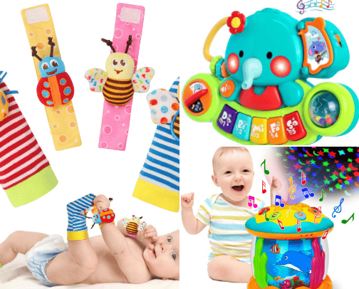 Items for the spoiled babies of the family cover photo collage