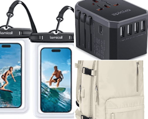 Vacation "Must have" cover photo collage