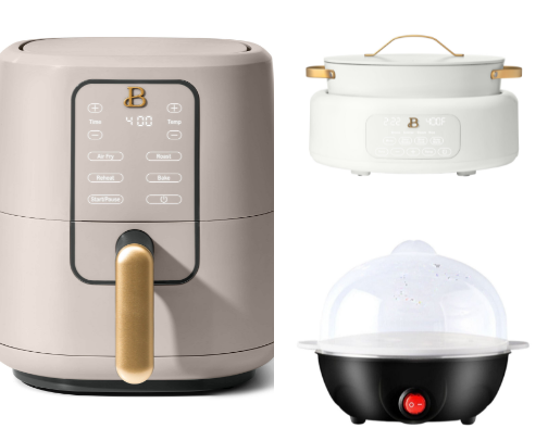 Realistic House Gadgets cover photo collage