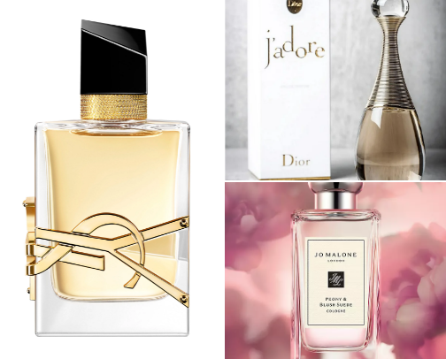 Fragrances✨ cover photo collage