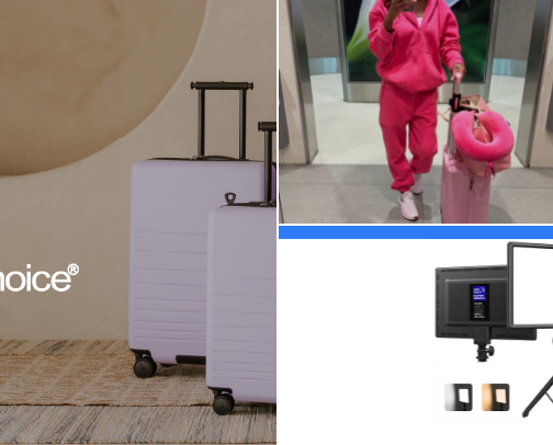 My Go-To Travel Items cover photo collage