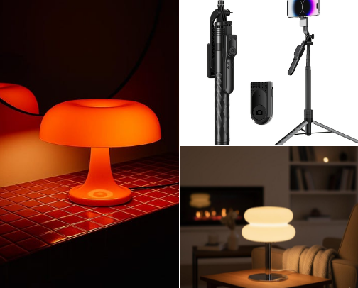 Must-Have Tools for a Productive & Aesthetic Home Office🤍 cover photo collage