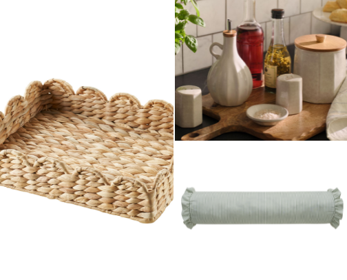 Spring home finds cover photo collage