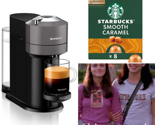 “Coffee, coffee, coffee” Lorelei Gilmore cover photo collage