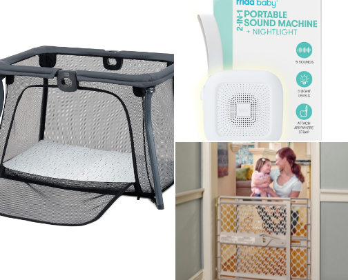 Overnight Stay Essentials for Our Toddler cover photo collage