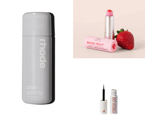 🍓Hailey Bieber - strawberry makeup🍓 cover photo collage