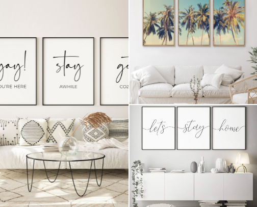 Digital Products for Staycation Lovers | Printable Decor, Planning Guides, Wellness Resources & More cover photo collage