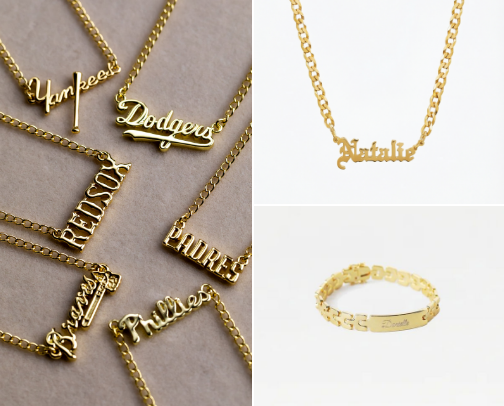 The Ultimate Guide to Custom Nameplate Jewelry & Personalized Rings cover photo collage