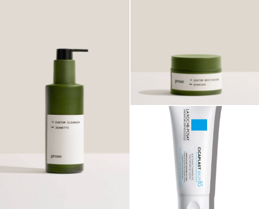 Skincare cover photo collage