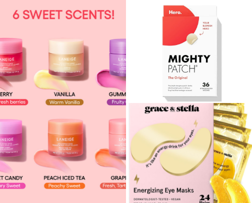 My favorite beauty recs cover photo collage