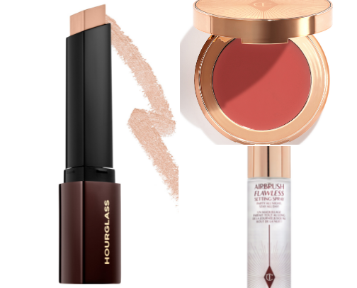 Personal makeup faves cover photo collage
