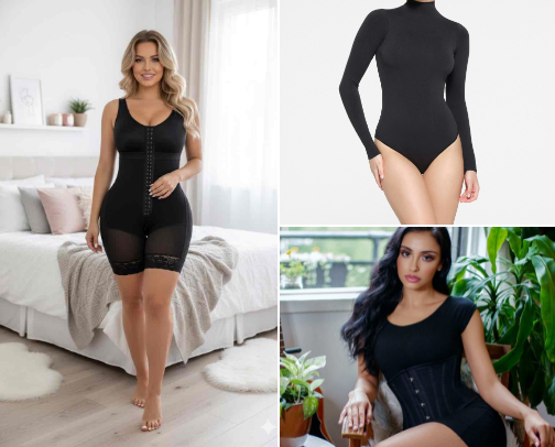 Body shaping Queen cover photo collage