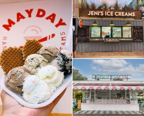 Tampa & St Pete Ice Cream Spots cover photo collage