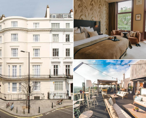 Affordable Europe Accommodation cover photo collage