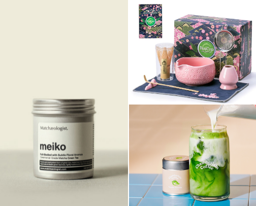 Matcha Era cover photo collage
