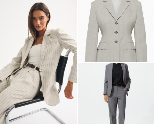 Workwear staple as a corporate girly that loves to dress up cover photo collage