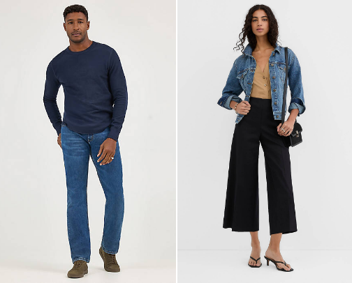 The Best Pants To Wear For Triangle Body Shapes cover photo collage