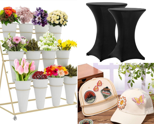 Must have products for an at home party cover photo collage