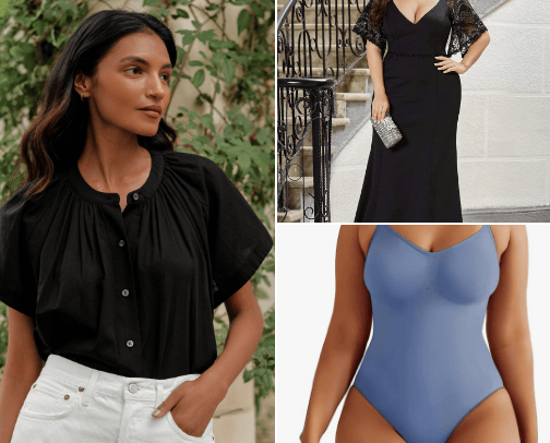 Womens Clothe Line cover photo collage