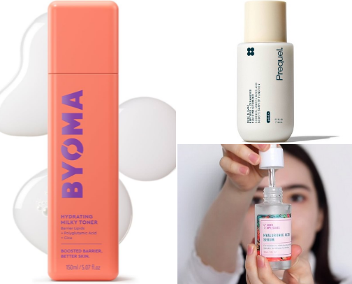 Everyday skincare cover photo collage
