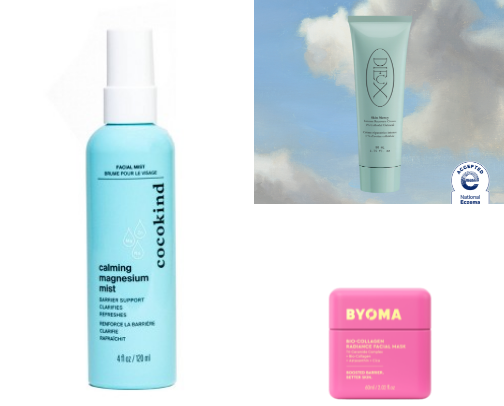 Skincare for mature skin cover photo collage