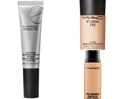 The Perfect MATTE Makeup Look featuring MAC Cosmetics. cover photo collage