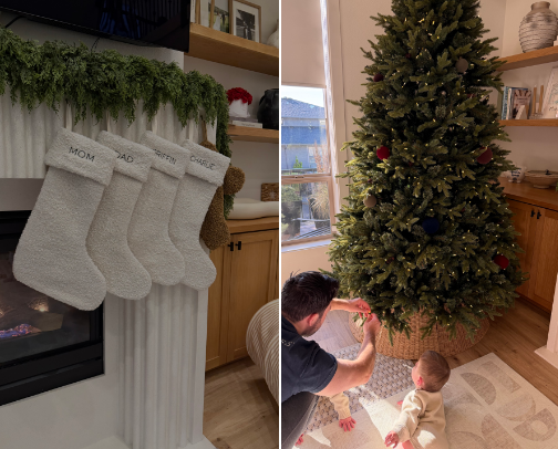 Family Holiday Decor cover photo collage