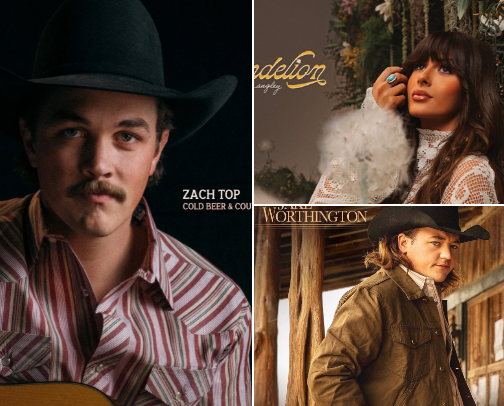 Country Music on Repeat 🎧 cover photo collage