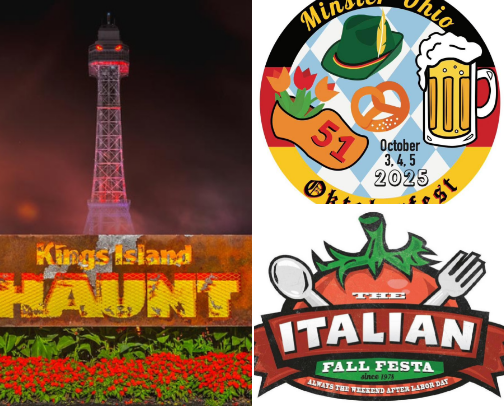 Best Things To Do In The Fall Near Dayton, Ohio cover photo collage