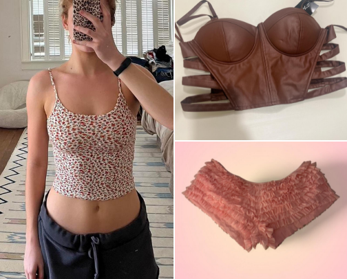 Depop Finds cover photo collage