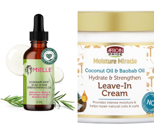 Affordable Black Girl Haircare products cover photo collage